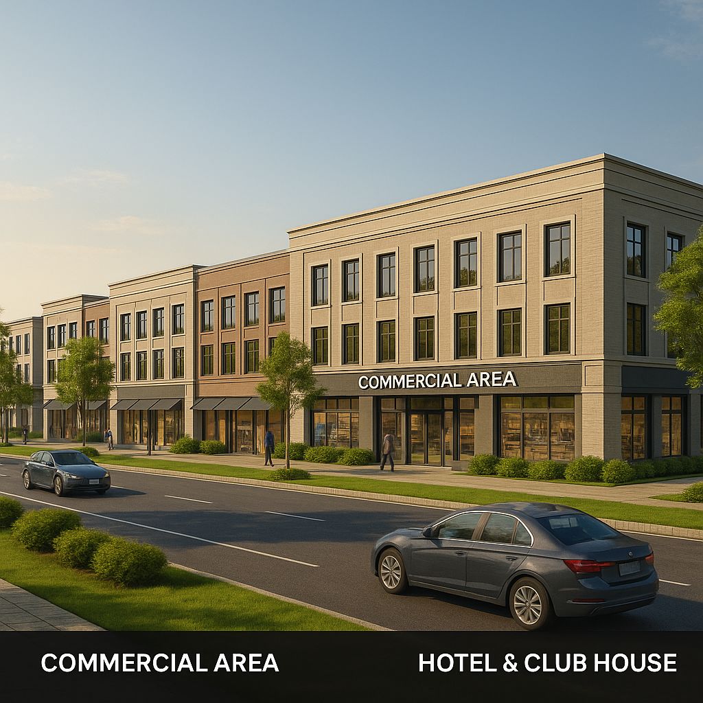 Mawa Residential City - Commercial Area